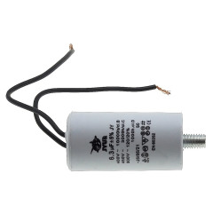 конденсатор JYUL CBB-60L 6,3мкф - 450 VAC болт + дроту(30*59 mm)