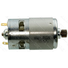 Двигатель 14,4 В шуруповерта Sparky BUR2 15E оригинал 185157 (d44 L вала 90 шестерня 13 зубов)