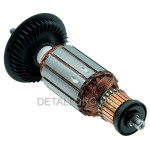 Якорь болгарки УШМ Bosch GWS 6700 оригинал 1619P09445 (154,5*35 посадка 6 мм)