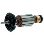 Якір болгарки УШМ Bosch GWS 6700 оригінал 1619P09445 (154,5*35 посадка 6 мм)