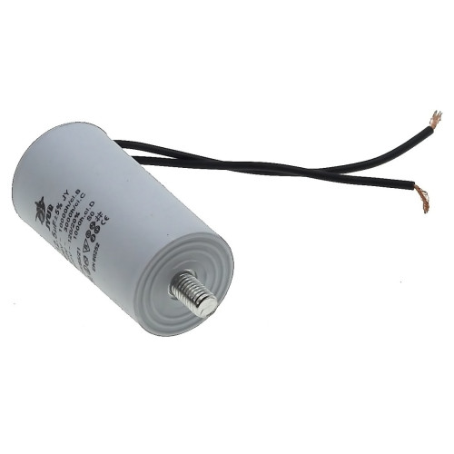 конденсатор JYUL CBB-60L 12,5мкф - 450 VAC болт + дроту(35*69 mm)