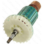 Якір (ротор)  болгарка Sparky MBA 2050 оригінал 184621(207*54 шліц 9мм)