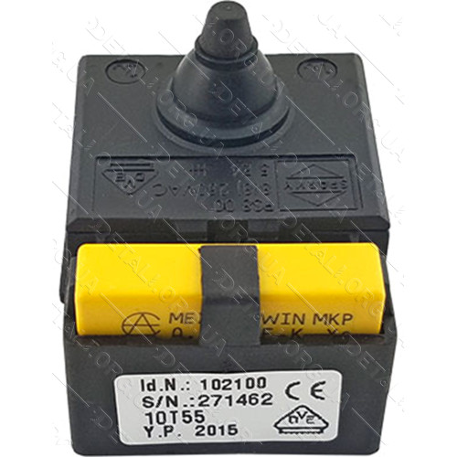 Кнопка болгарки Sparky M750HD оригинал 102100 (замена 153548)