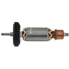 Якорь болгарки Makita GA9555NB, GA9554NB (152*32 резьба 6мм) PRO аналог 515619-7 2