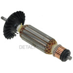 Якір болгарки УШМ Bosch WS 9-125 S оригінал 1619P10952 (165*31 посадка 6мм)