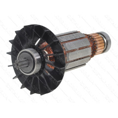 Якорь перфоратора Bosch GBH 2-20 D оригинал 1614010711 (замена 1614010B1C) (130*35 7-з прямо) 2