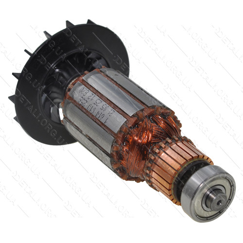 Якір перфоратора Bosch GBH 2-20 D оригінал 1614010711 (заміна 1614010B1C) (130*35 7-з прямо)