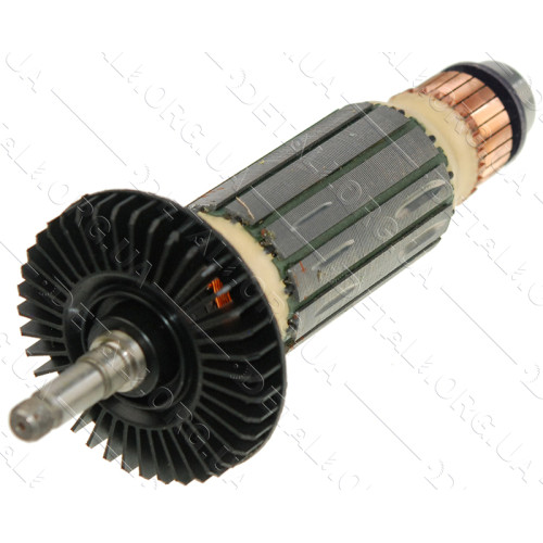 Якір (ротор)  болгарка Sparky M1200E оригінал 153474(167*35 посадка 8мм)