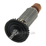 Якір болгарки Makita 9558NB, 9556HN (165 * 32 різьблення 6мм) PRO аналог 515613-9