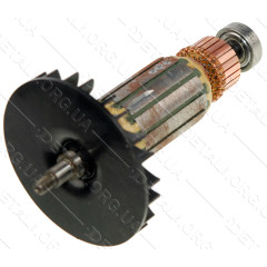 Якір (ротор)  шлифмашина Sparky EX 125E оригінал 120867(136*32 посадка 8мм) 2