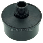 Фільтр повітряний компресора 1/2" (різьблення 20мм) D59 пластик