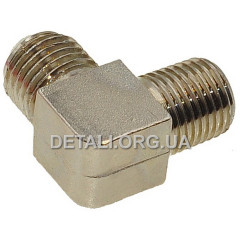 Уголок компрессора JB М14*1,5/М13*1,337 (хром)