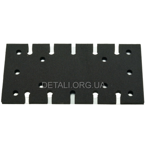 Подошва шлифмашины 112*220 (на твердой основе)
