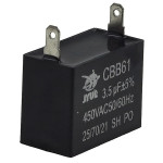 Конденсатор JYUL CBB-61 3,5мкф - 450 VAC прямоугольный 20х28х37