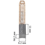 Щітка (1шт) 6,2 х6,2х11 дрилі Black & Decker KR400REK оригінал 915068-01