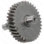 Вал-шестерня гайковерта Bosch GDS 24 оригинал 3606309045 ( z1 8 прямо/ z2 35 право/ d39mm)