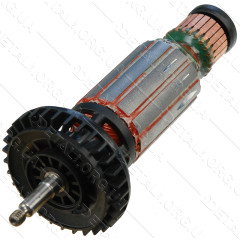 Якір (ротор)  болгарка Metabo W 8-125 оригінал 310009040(164*35 посадка 7мм) 2