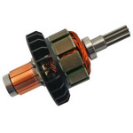 Якір (ротор)  шуруповерта Makita TD152D оригінал 619377-8(73.5*31 7-з прямо)