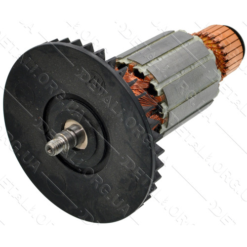 Якір (ротор)  шліфувальної машини Metabo SXE 425/450 оригінал 310007620(140*40.5 посадка 8мм)