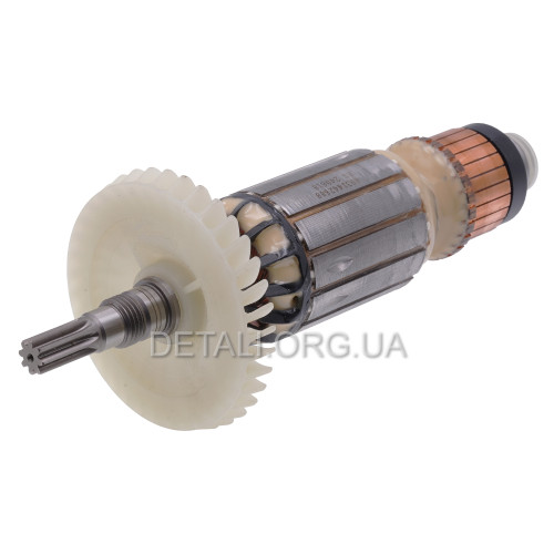 Якорь перфоратора Metabo KHE 76 (213*46 8-з прямо, в сборе) оригинал 310009570
