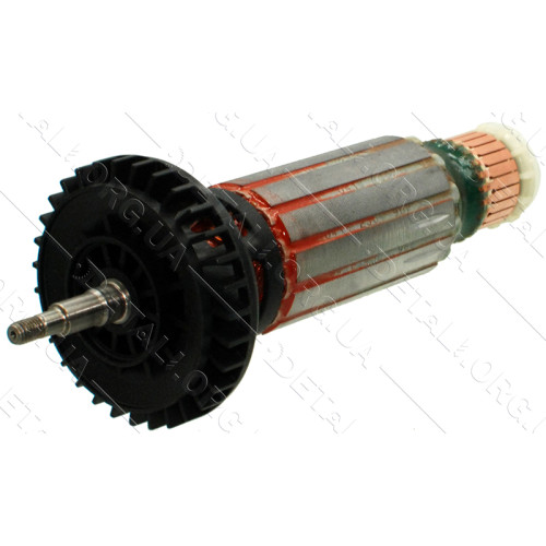 Якір болгарки Metabo WE 14-125 Inox оригінал 310009680 (174 * 35 посадка 7мм)