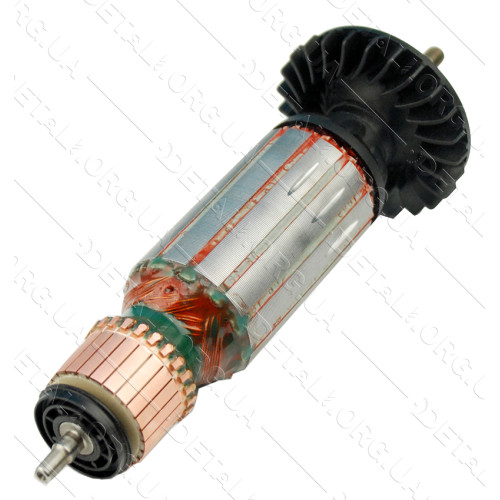 Якір (ротор)  болгарки Metabo WE 12-125 оригінал 310010990(38*186/посадка 7мм)