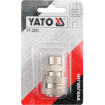 Быстросъемная муфта YATO с внутренней резьбой d 1/4 50/250