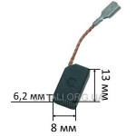 Щетка 6,2х8х13 болгарки DeWalt D28127 оригинал 939539-01