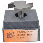 Фреза Globus Item 1008 D33mm L6mm d8mm