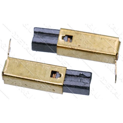 Щетки 6х6 с держателем шлифмашины CROWN СТ13394 (пара)
