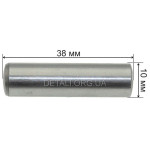 Палец поршня отбойного молотка Bosch GSH 11E d10 L38 аналог 1613101006 