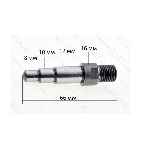 Вал дрилі Metabo BE 650 оригінал 340037410 (d8*10*12*16 L66)