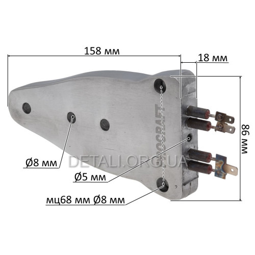 Платформа нагрівальна паяльника ПЕ труб Зеніт ЗПТ-2000 М, ProCraft PL2300