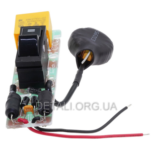 Кнопка с платой строительного фена DeWalt D26411 оригинал N475905