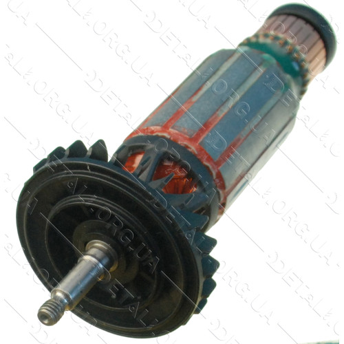 Якір (ротор)  болгарки Metabo w9 - 125 оригінал 310010920(164*35 посадка 7мм)