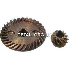 Шестерни (пара) болгарки 115 VJ Parts жёлтая (d1 10*47/d2 8*18/h2 11) 2