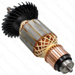 якір болгарка Bosch GWS 22-180 LVI оригінал 1604011297( 213*54 посадка 10мм різьблення)