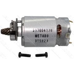 Двигун сабельної пили Metabo PowerMaxx ASE оригінал 316054060 (10,8V d38 L87 8-з ліво)