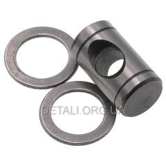 Палец + шайбы пистона перфоратора Makita 2450/2470 аналог 324215-8+267104-3