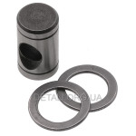 Палець + шайби пістона перфоратора Makita 2450/2470 аналог 324215-8+267104-3