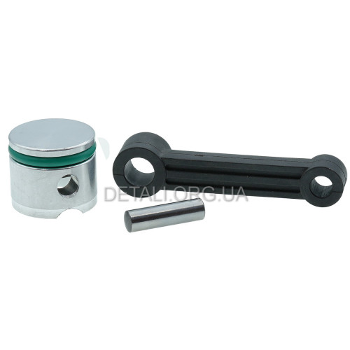 Поршень в сборе отбойного молотка Bosch GSH 11E d40 пласт. шатун аналог 1612001033+1618700064