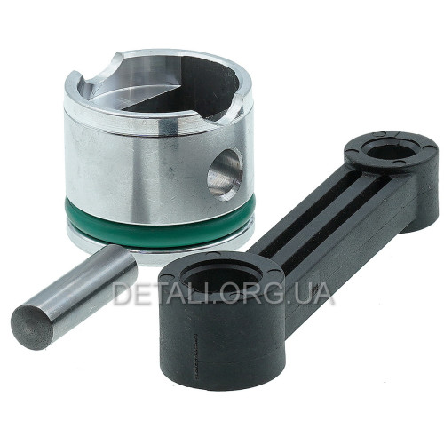 Поршень в сборе отбойного молотка Bosch GSH 11E d40 пласт. шатун аналог 1612001033+1618700064
