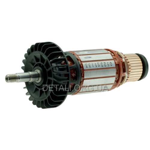 Якорь болгарки УШМ Metabo W 22-180 MVT оригинал 310011330 (208*53 посадка 11мм)