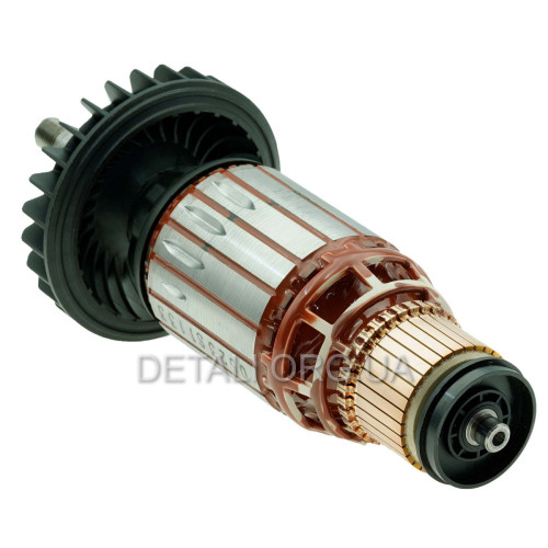 Якорь болгарки УШМ Metabo W 22-180 MVT оригинал 310011330 (208*53 посадка 11мм)
