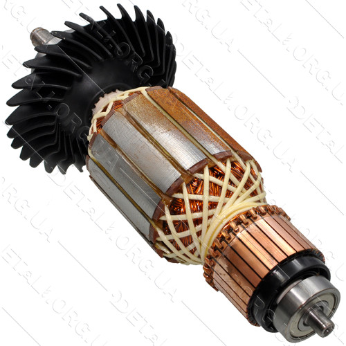 Якорь болгарка Bosch GWS 26-180 LVI оригинал 1604010B06 (213*54 посадка 10мм резьба)
