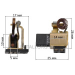 Щеткодержатель в комплекте болгарки W900 Metabo 5х10 230V (1 шт) оригинал 316046890