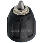 Самозажимной патрон 1/2 1-10 для шуруповерта Metabo POWERMAXX BS оригинал 301003340