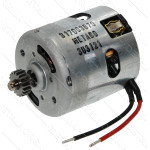 Двигун 18V шуруповерта Metabo BS 18 LT оригінал 317003670 (d48 L75 18 зуб)