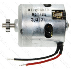 Двигатель 18V шуруповерта Metabo BS 18 LT оригинал 317003670 (d48 L75 18 зуб) 2