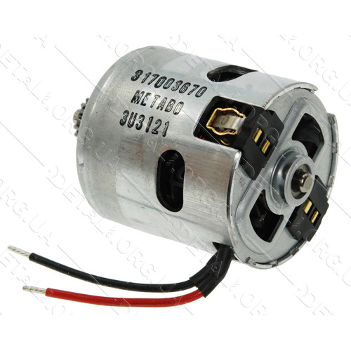 Двигатель 18V шуруповерта Metabo BS 18 LT оригинал 317003670 (d48 L75 18 зуб)